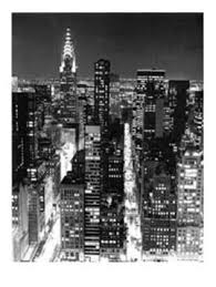 Christopher Bliss Skyline bei Nacht Poster Kunstdruck bei ... - bliss-christopher-skyline-bei-nacht