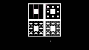 Image result for sierpinski carpet