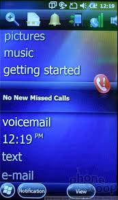 Image result for windows mobile 6.0 today screen