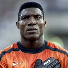 Nigeria goal keeper Peter Rufai