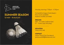 Image result for Merlin (Hertford) Badminton Club