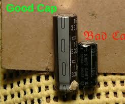 Image result for blown capacitor