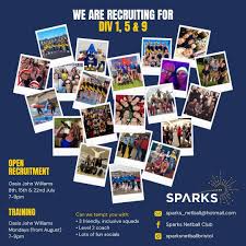 Image result for Sparks Netball Bristol