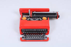 Afbeeldingsresultaat voor sottsass typewriter