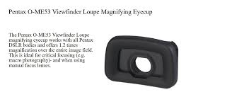 Image result for pentax o-me53