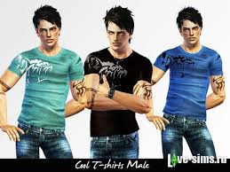 Image result for the sims 3 мужская футболка