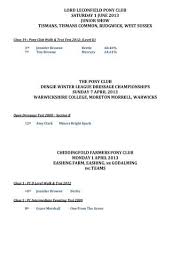 Image result for Chiddingfold Branch Of The Pony Club