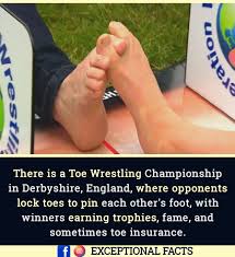 Image result for Toe Wrestling World Championships