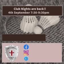 Image result for Feathers Templars Badminton Club