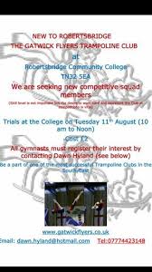 Image result for Gatwick Flyers Trampoline Club