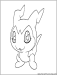Digimon coloring page