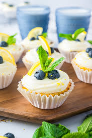 Image result for lemon cupcake