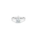 DB Classic pear-shaped diamond ring | De Beers US