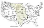 Map of the Plains Indians