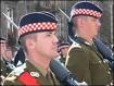 Soldiers marching (picture by Duncan Kirkhope). As freemen of Stirling, ... - _42020566_stirlingmarchtwo203dk