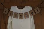 Laundry Room Decor Banner by RaggedyRee on Etsy