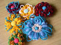 yoonie-at-home |: Tutorial : Felt Flower Pins for Summer!