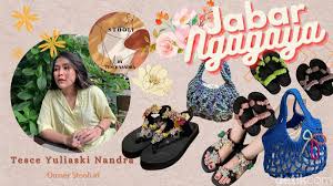 Image result for sendal unik di bandung