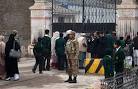 Children back to Taliban-hit school after winter break in Pakistan.