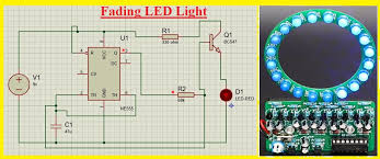 Image result for fade led 555 circuit