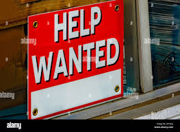 Image result for help wanted sign window