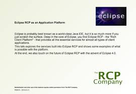 Image result for Eclipse RCP