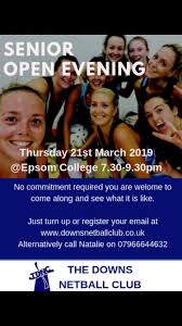 Image result for The Downs Netball Club