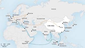 Image result for silk road map