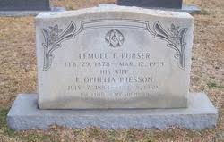 Lemuel Francis Purser Added by: DSM - 32701231_123246038420