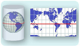 Image result for map projection