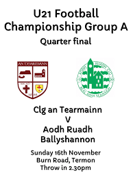 Image result for Aodh Ruadh Clg