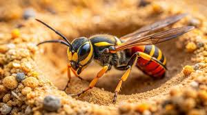 Attēlu rezultāti vaicājumam “Bembix rostrata”