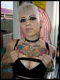 chest tattoos for women