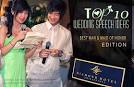 Top 10 Wedding Speech Ideas  Best Man and Maid of Honor Edition