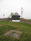 Hilbre Island Telegraph Station and a flagstaff base - via Daymix