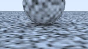 Image result for sphere checkered plane raytrace