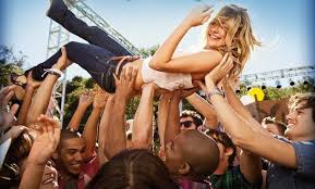 Image result for crowd-surfing