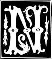 Free decorative letter N Clipart   Free Clipart Graphics Images
