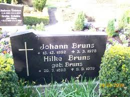 Grab von Hilke Bruns (geb. Bruns) (29.07.1893-09.09.1979 ... - wl072