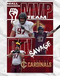 Image result for Ipswich Cardinals American Football Club