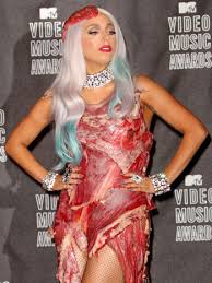 Image result for lady gaga meat dress