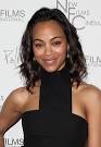 Zoe Saldana's wavy