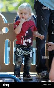 Image result for Queen B by Bumbleride $428 Gwen Stefani and Gavin Rossdale with Kingston and Zuma at the LA zoo