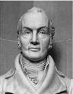 Bust of Aaron Burr.