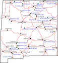 New Mexico State Parks Map