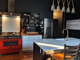 Image result for black kitchen