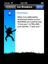 Dating Ice Breakers for iPhone, iPod touch, and iPad on the iTunes