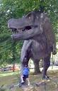NS5666 : Tyrannosaurus Rex sculpture at Glasgow University - via Daymix