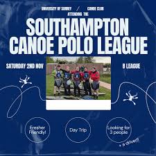 Image result for University of Surrey Canoe Club