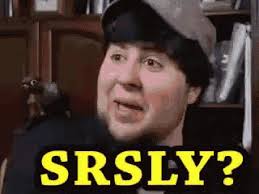 Image result for srsly